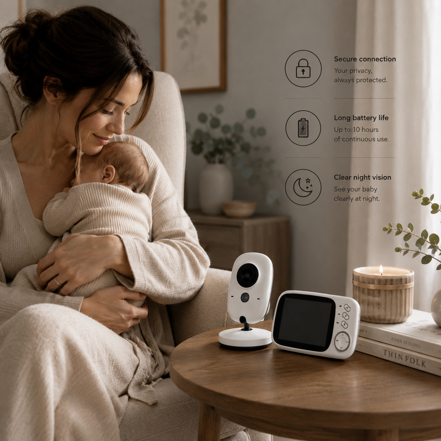 Digital Baby Monitor By HuggingMum